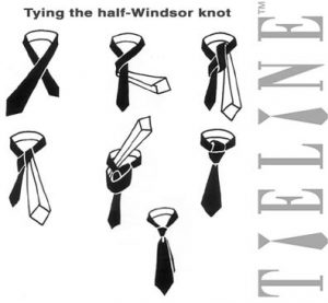 Tying the half-Windsor knot