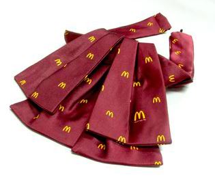 McDo red scarf