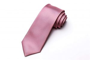 rose silk tie